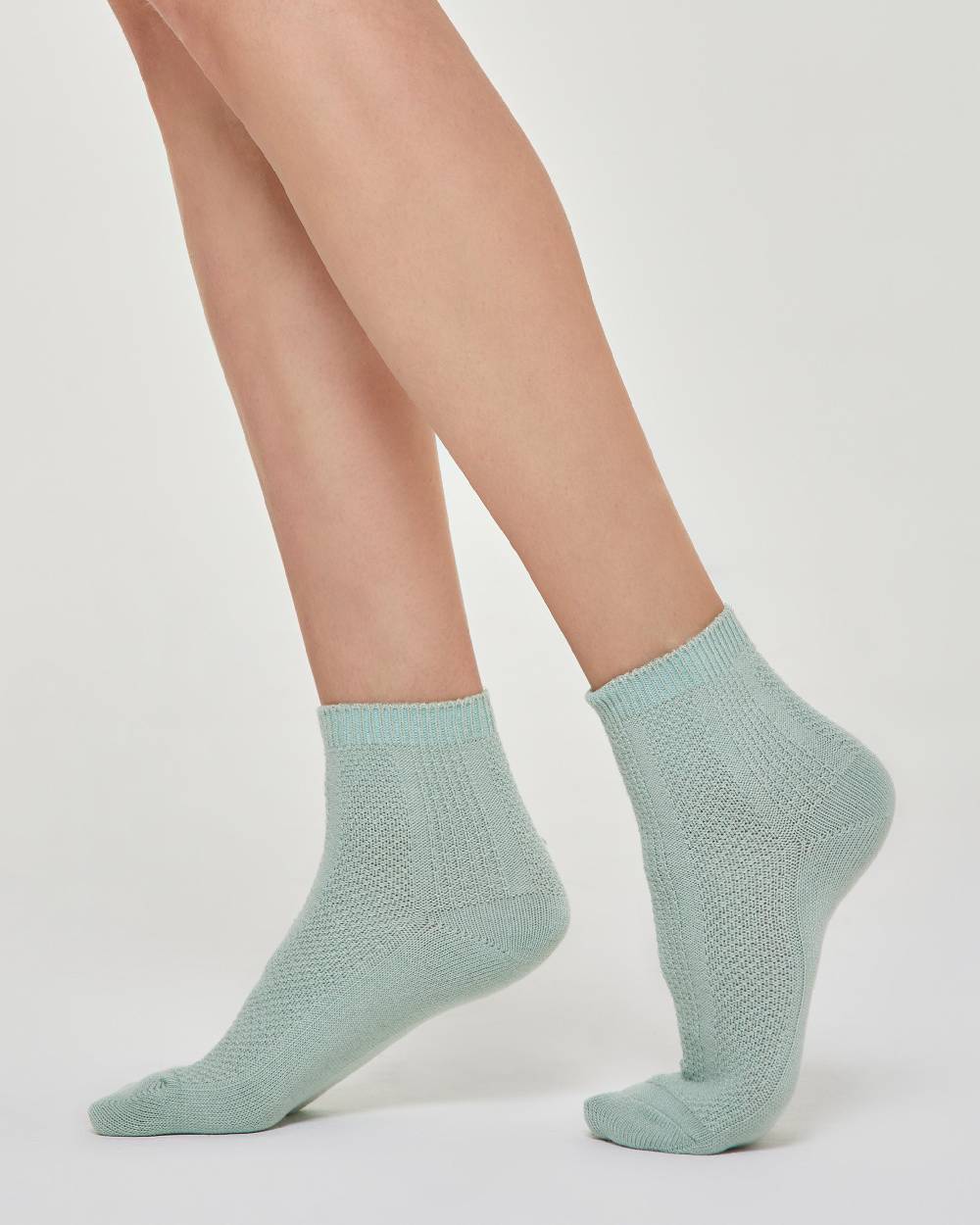 Pompea CALZINO SARA CON DECORAZIONE EFFETTO MAGLIERIA