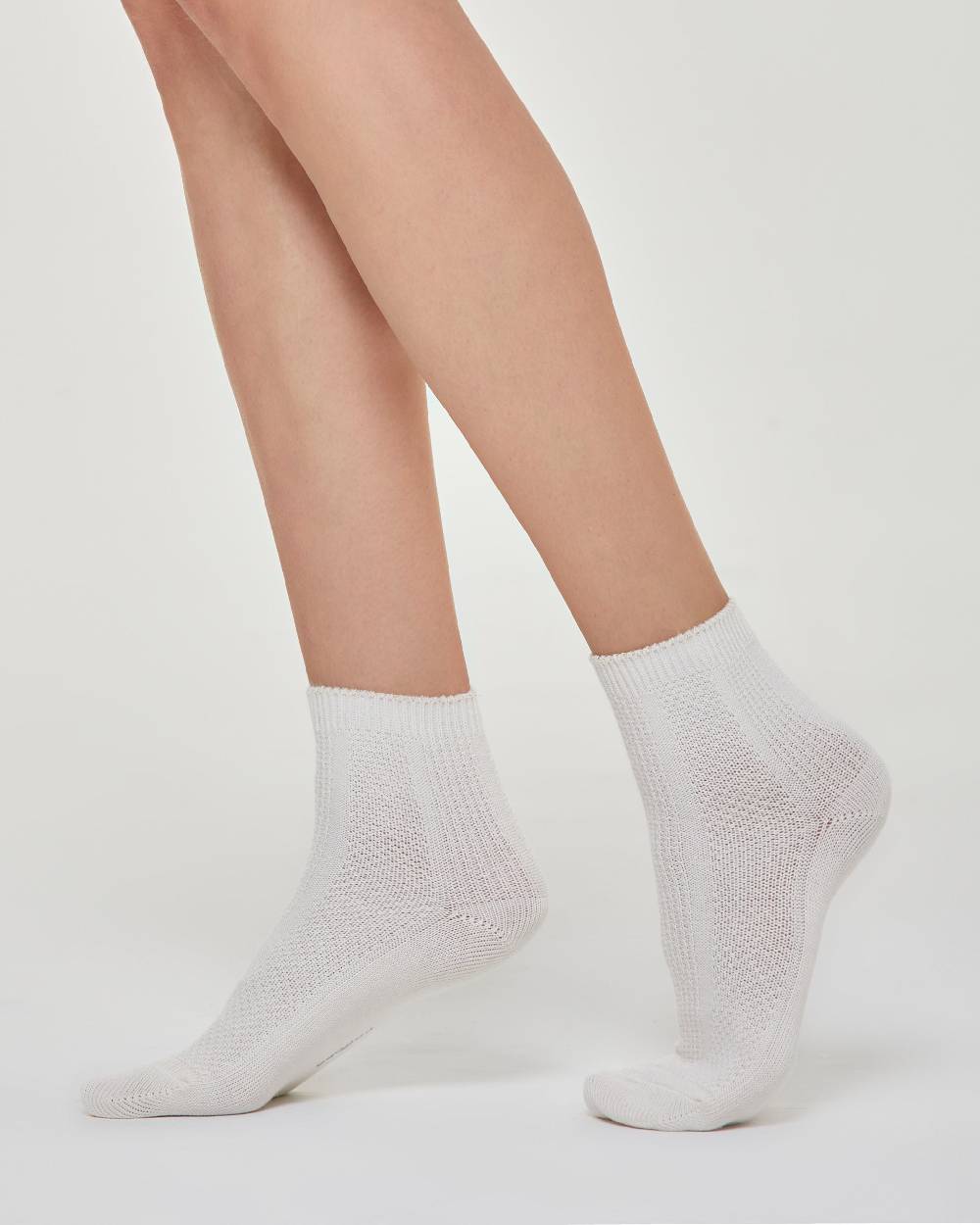 Pompea CALZINO SARA CON DECORAZIONE EFFETTO MAGLIERIA