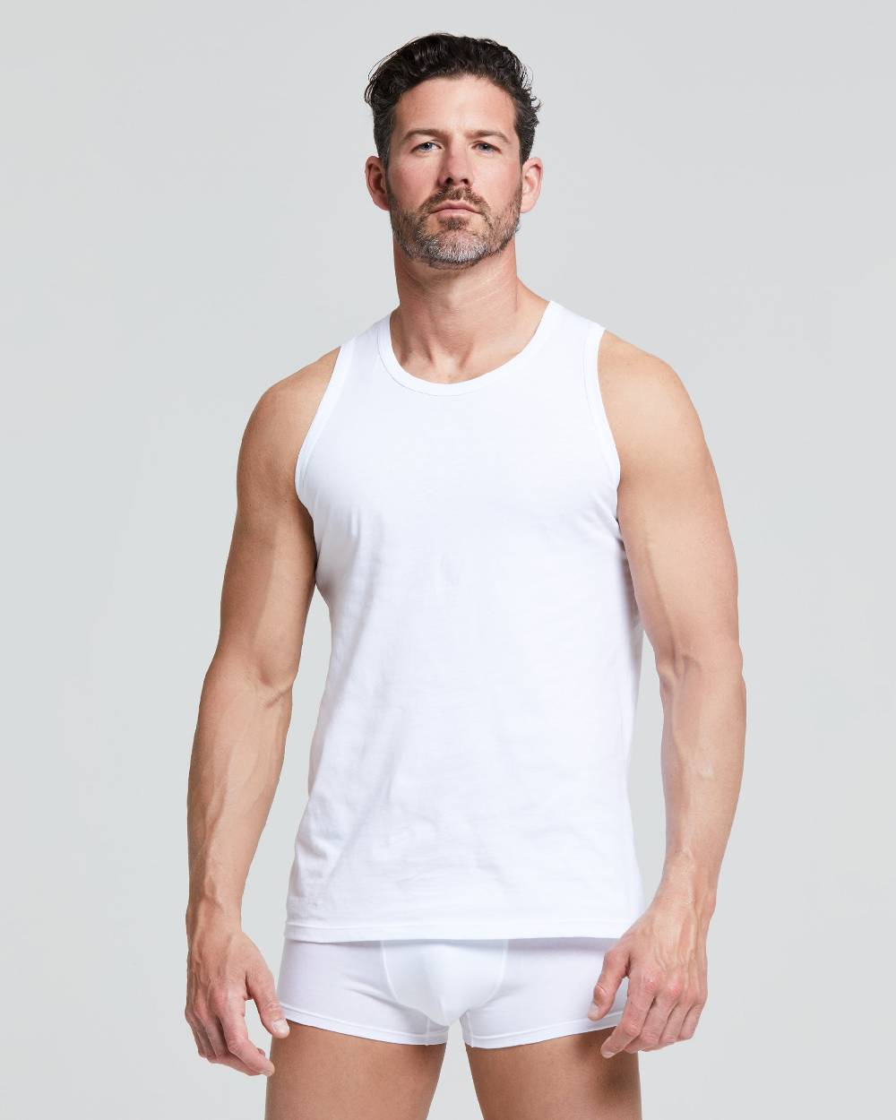 Pompea Canotta a spalla grande in cotone organico Cotton Planet vestibilità comfort