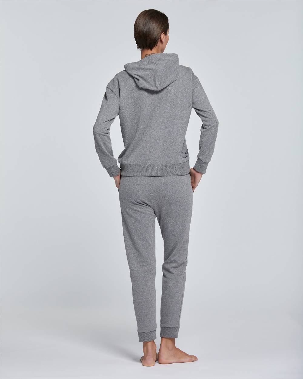 Pompea FELPA CON CAPPUCCIO DONNA COTONE TINTA UNITA