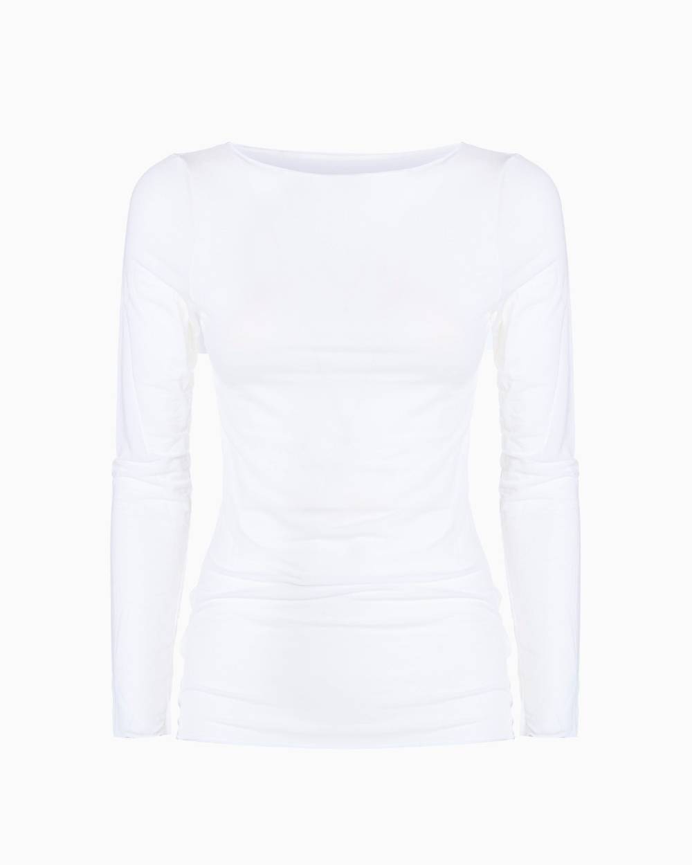 Pompea Maglia Con Scollo A Barchetta In Modal Cashmere