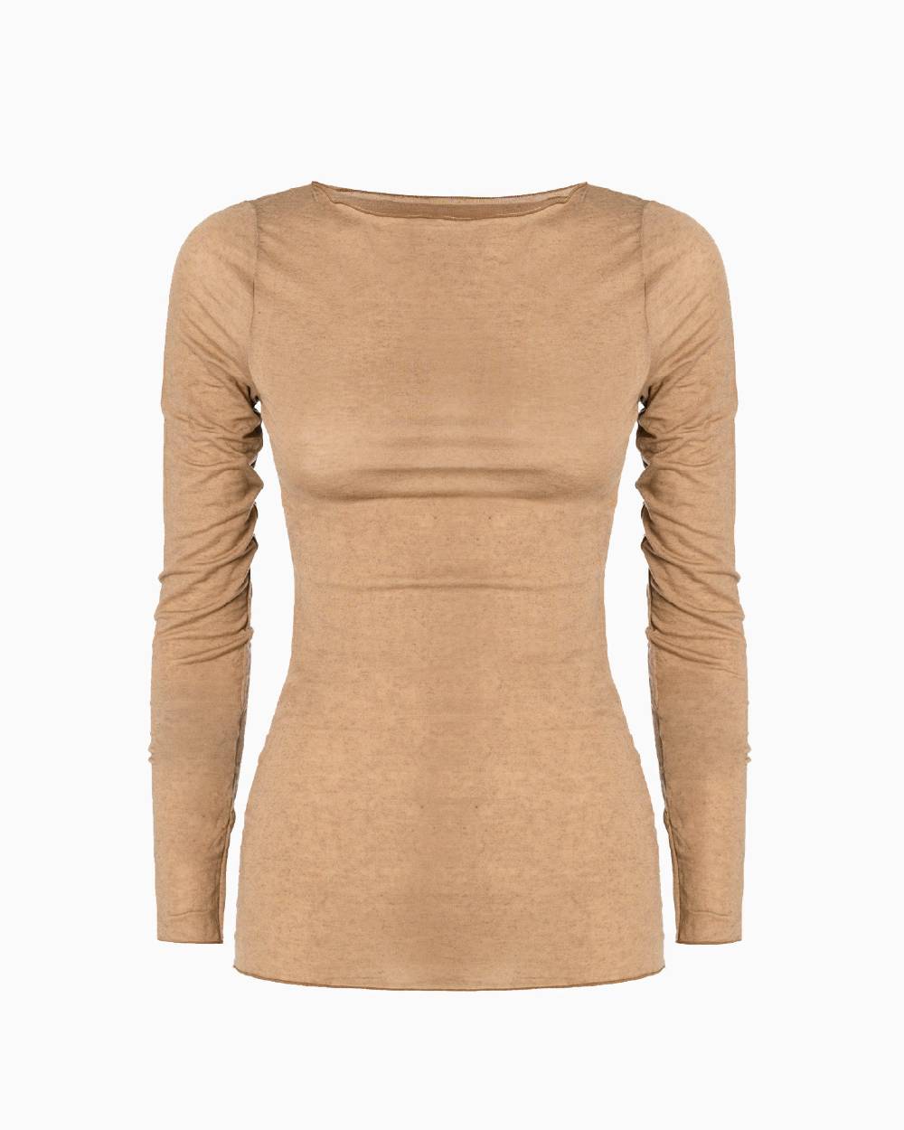 Pompea Maglia Con Scollo A Barchetta In Modal Cashmere