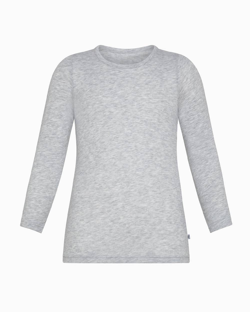 Pompea Maglia Girocollo A Maniche Lunghe Bimbo In Caldo Cotone Organico