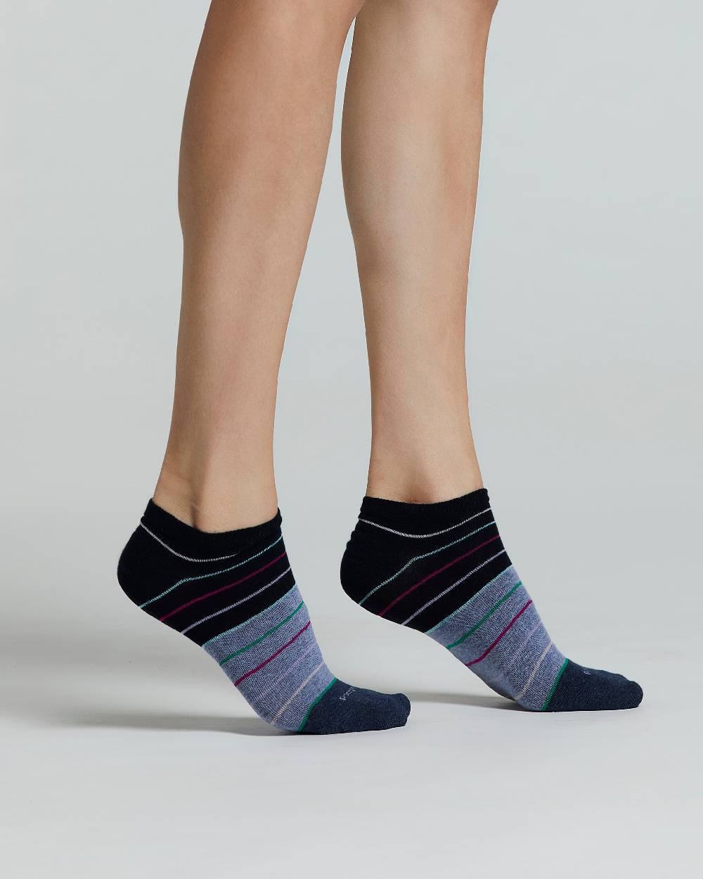 Pompea MINICALZA COTONE DRAGONCELLO FANTASIA A RIGHE