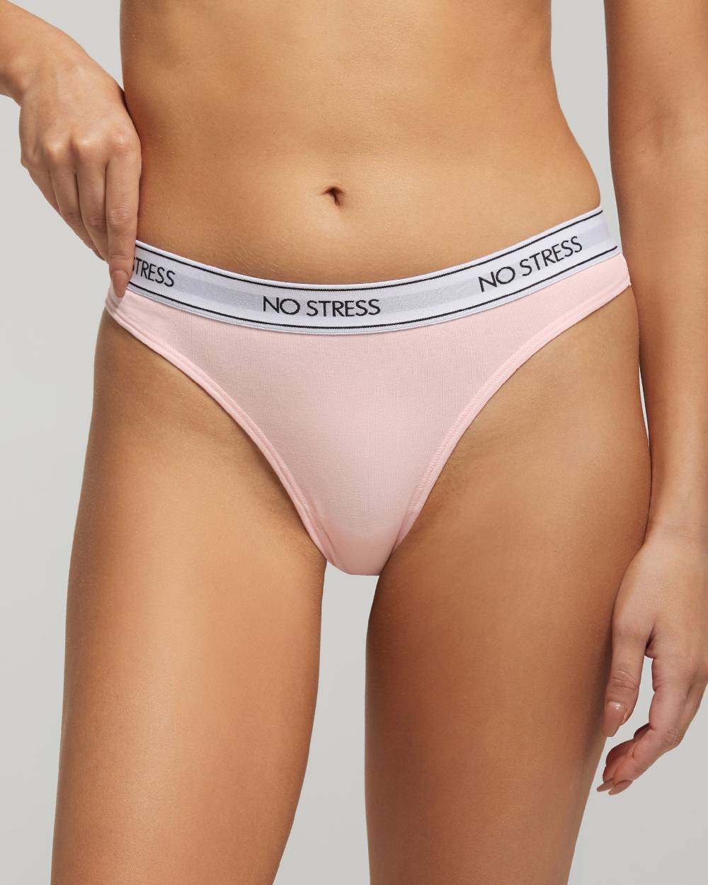 Pompea Perizoma No Stress Cotone Con Cinturino Logato Elasticizzato