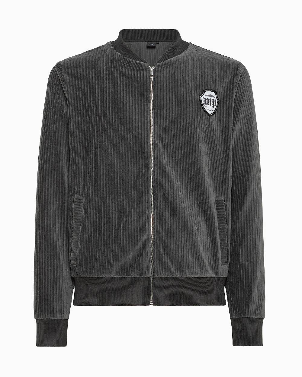 Pompea BOMBER VELLUTO COSTE UOMO