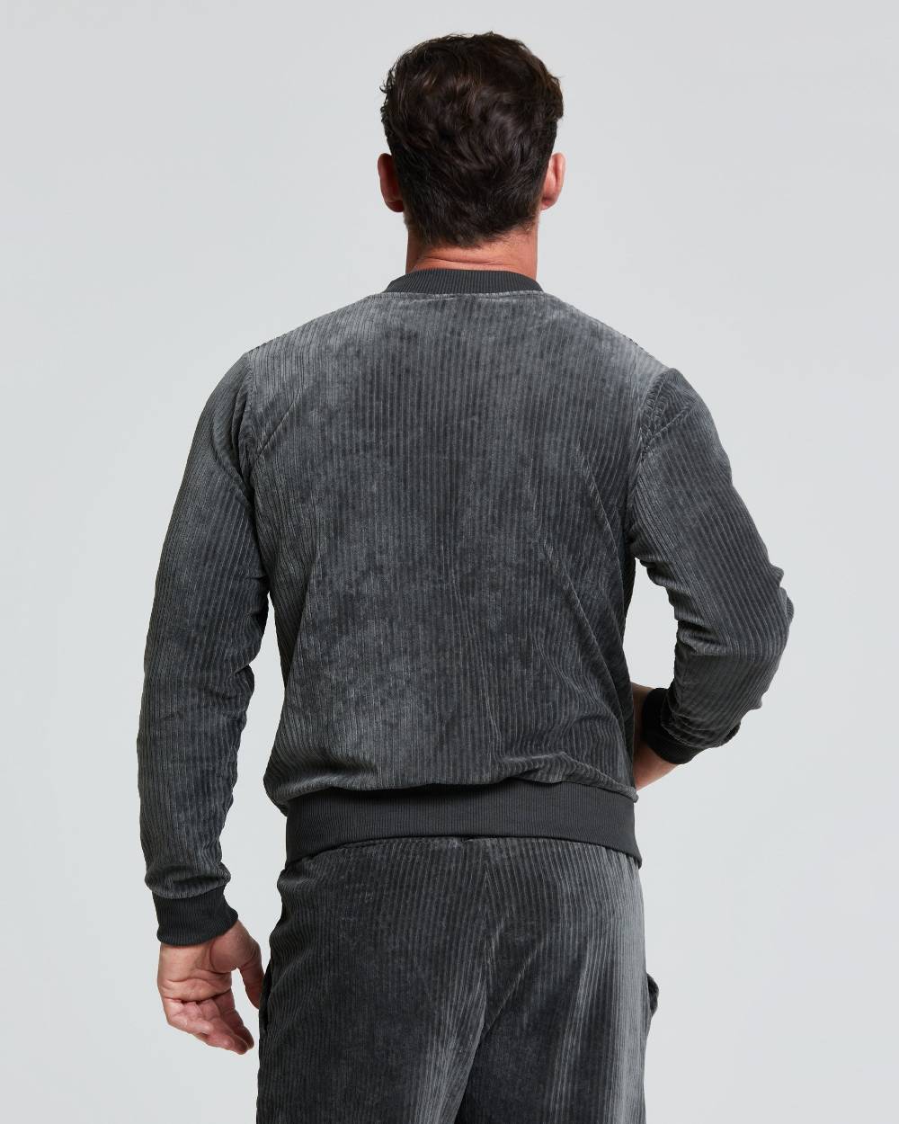 Pompea BOMBER VELLUTO COSTE UOMO