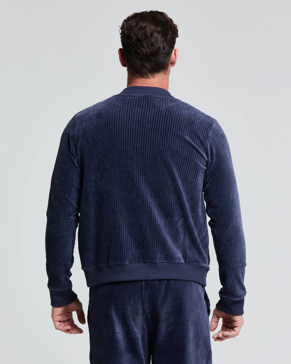 Pompea BOMBER VELLUTO COSTE UOMO