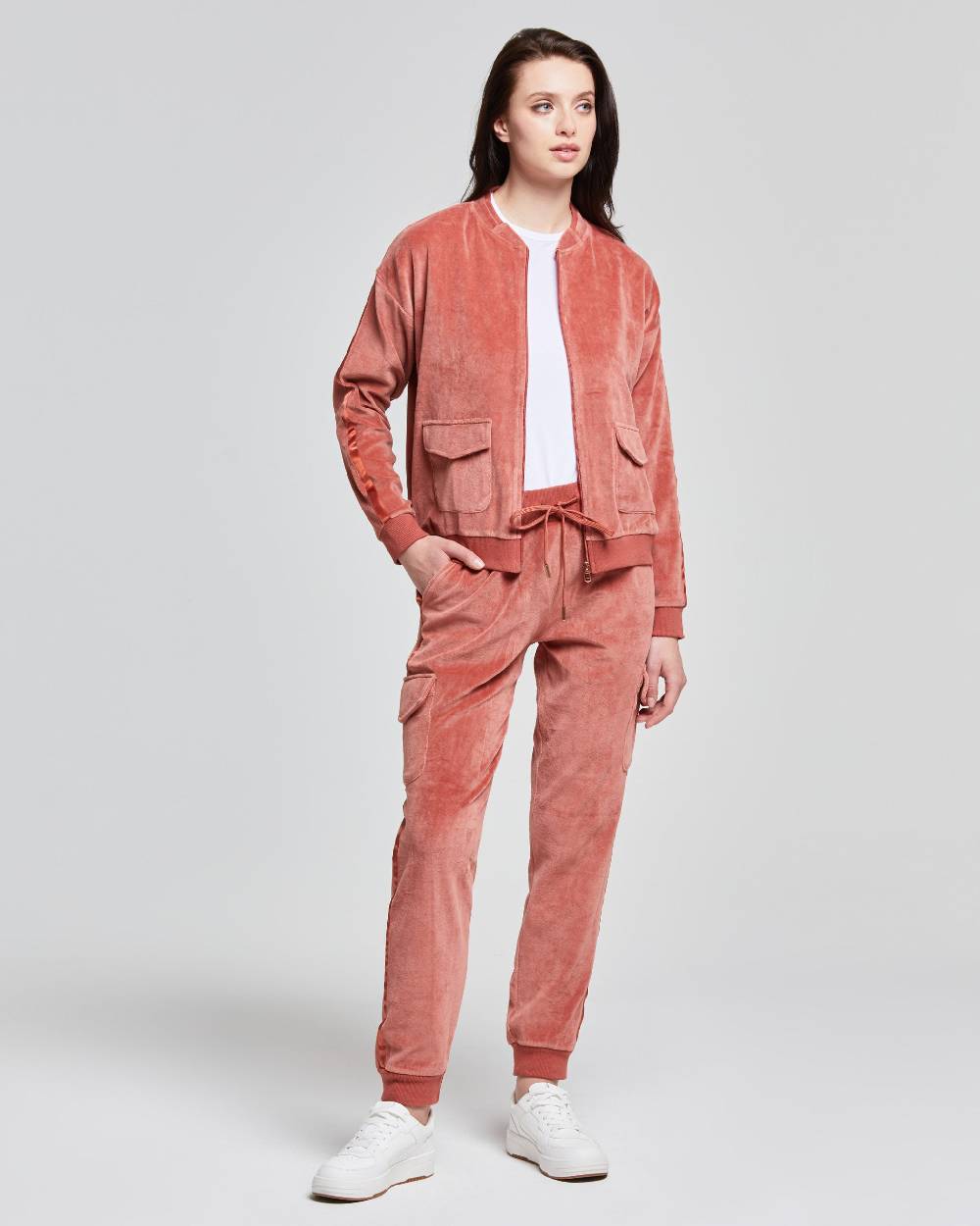 Pompea BOMBER VELLUTO DONNA