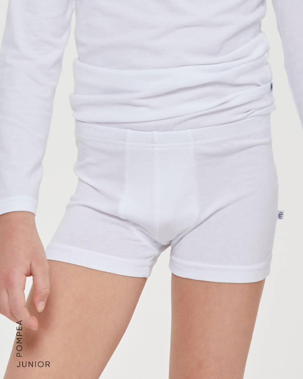 Pompea Boxer bimbo in cotone organico