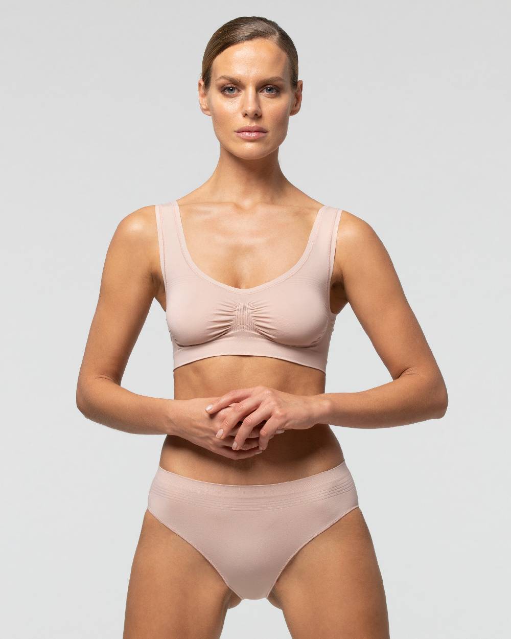 Pompea Brassiere spalla larga Seamless