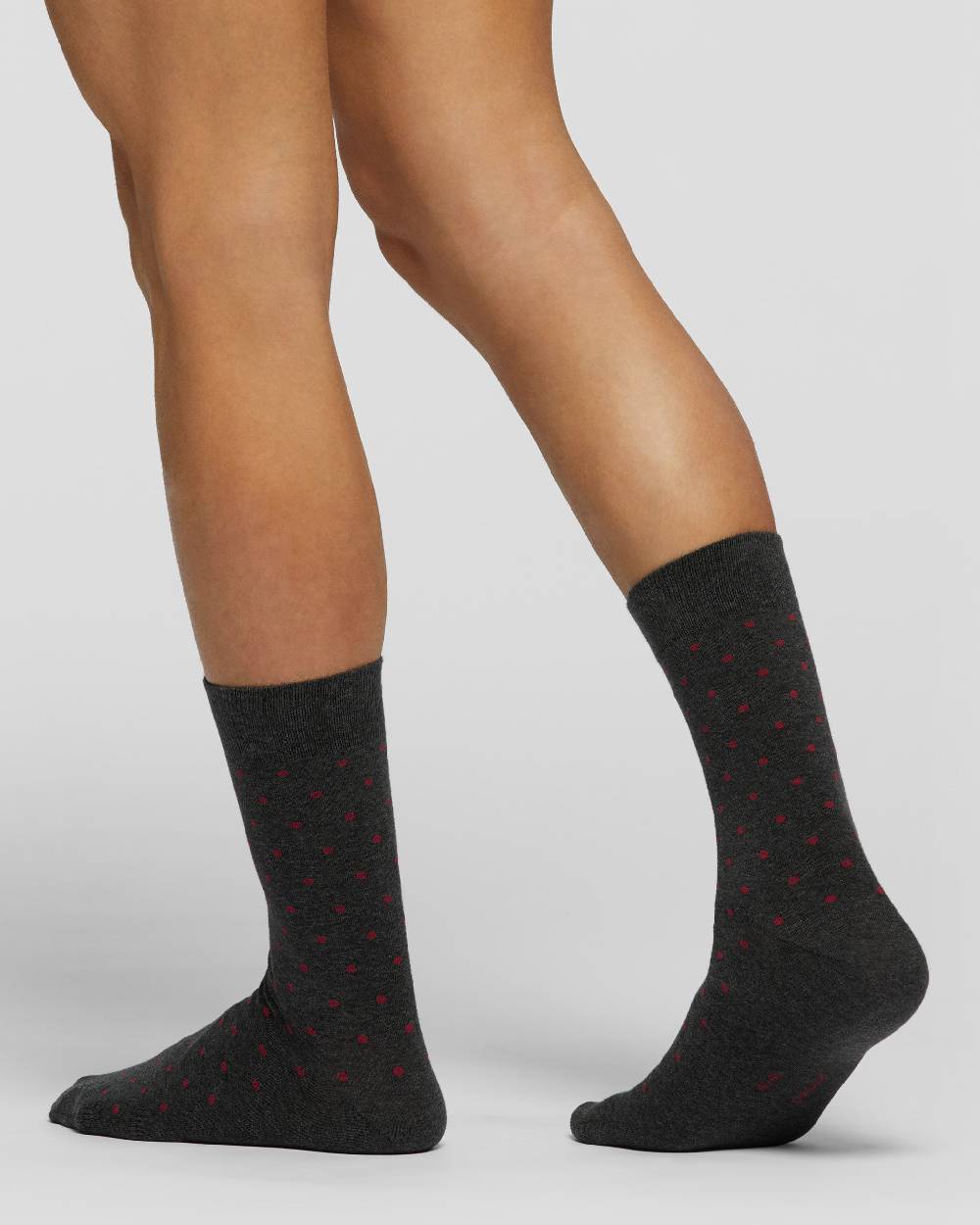 Pompea Calza Corta Cotone Everest Fantasia Pois