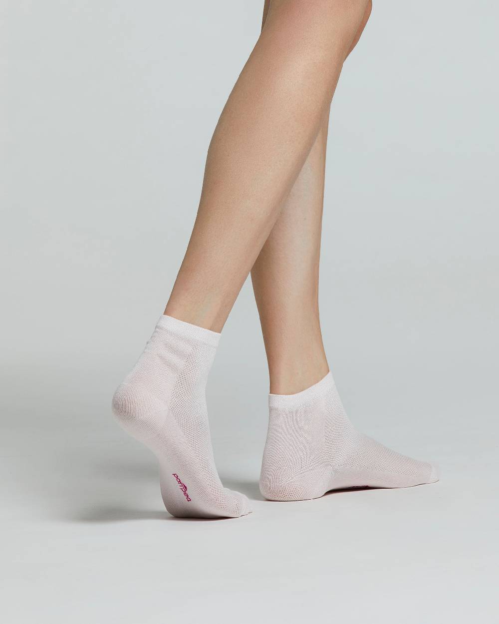 Pompea CALZA COTONE MELOGRANO EFFETTO RETE