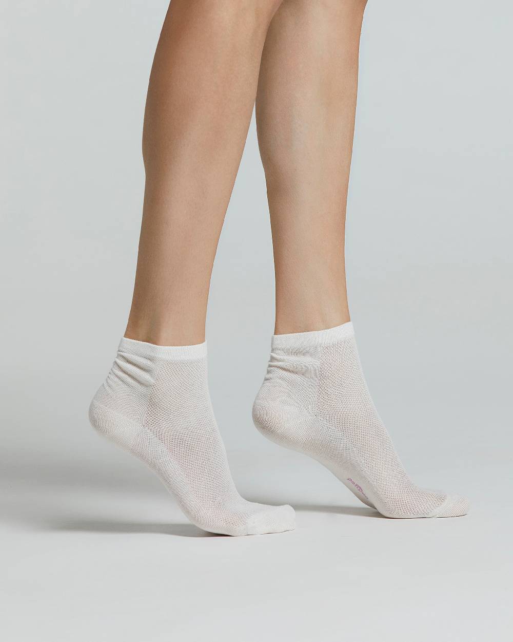 Pompea CALZA COTONE MELOGRANO EFFETTO RETE