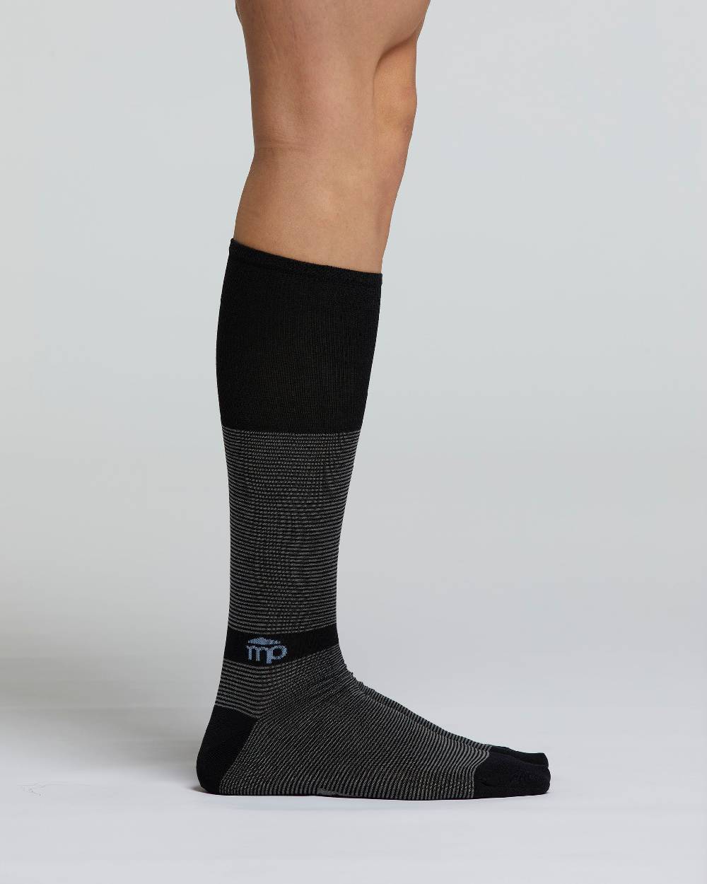 Pompea CALZA LUNGA COTONE SALICE FANTASIA RIGATA