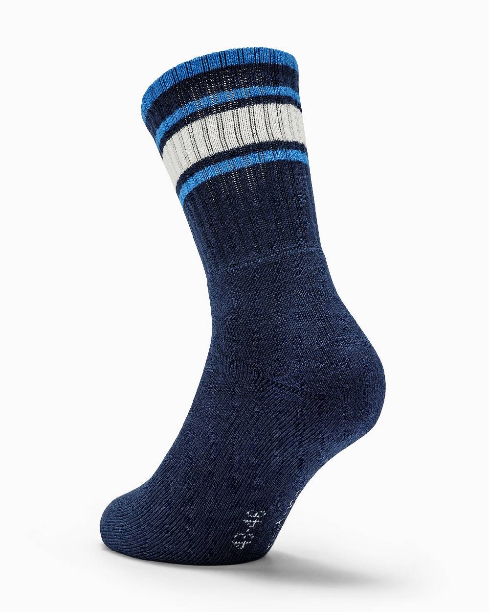 Pompea Calza tennis Yuri cotone a righe