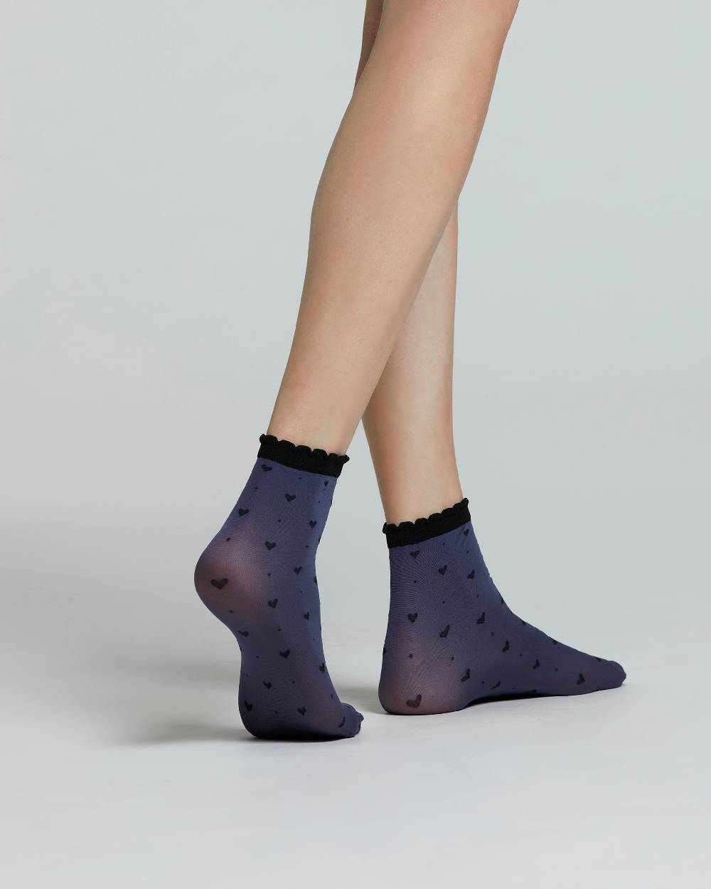 Pompea CALZINO ALTHEA CON MOTIVO A CUORI