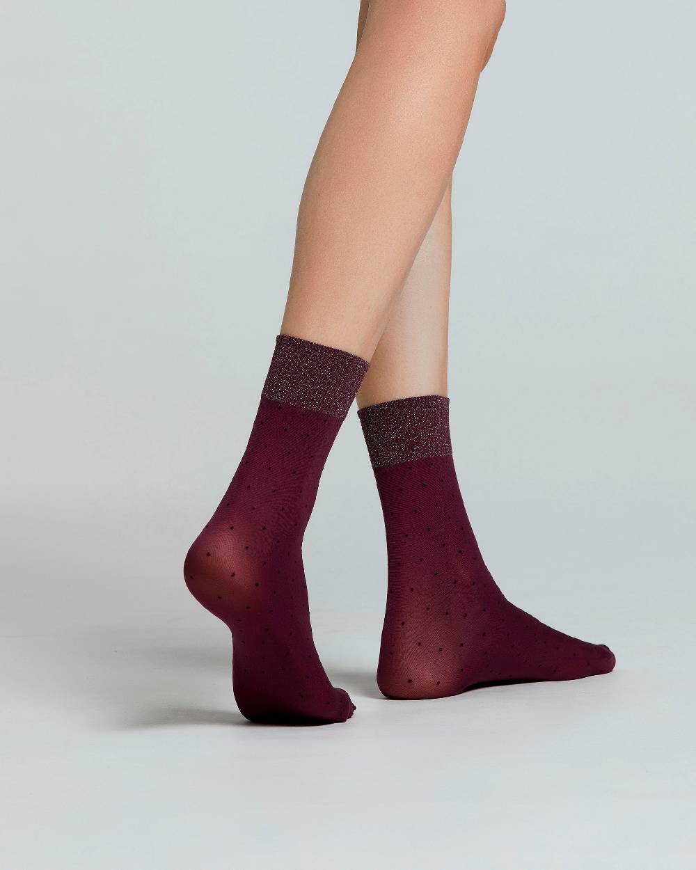 Pompea CALZINO ANEMONE CON MOTIVO MICROPOIS