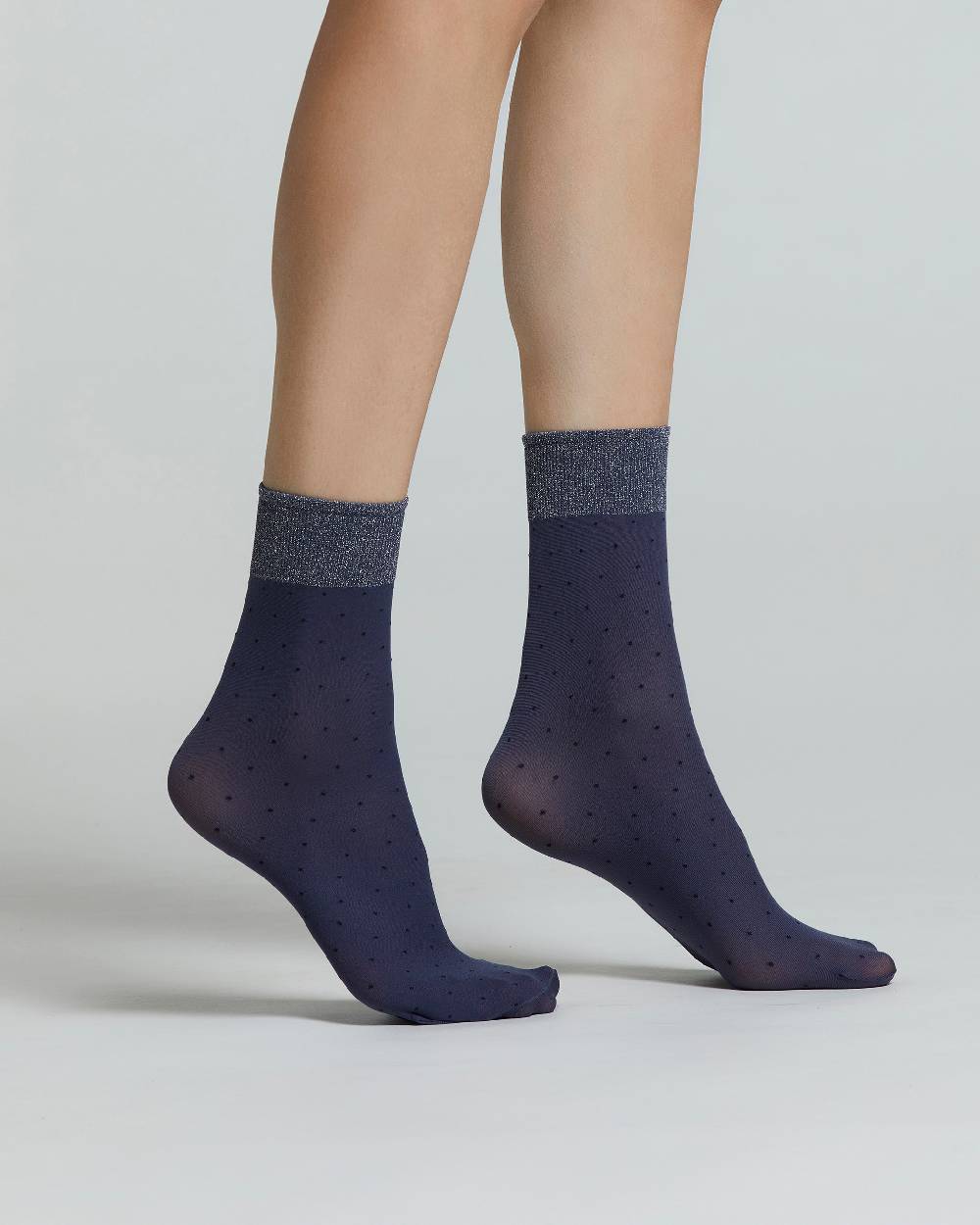 Pompea CALZINO ANEMONE CON MOTIVO MICROPOIS