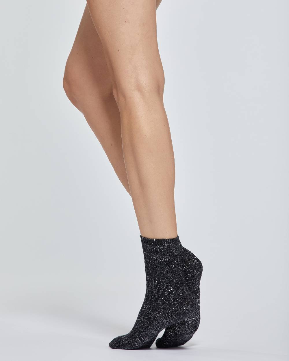 Pompea CALZINO ANNA IN COTONE E LAME'