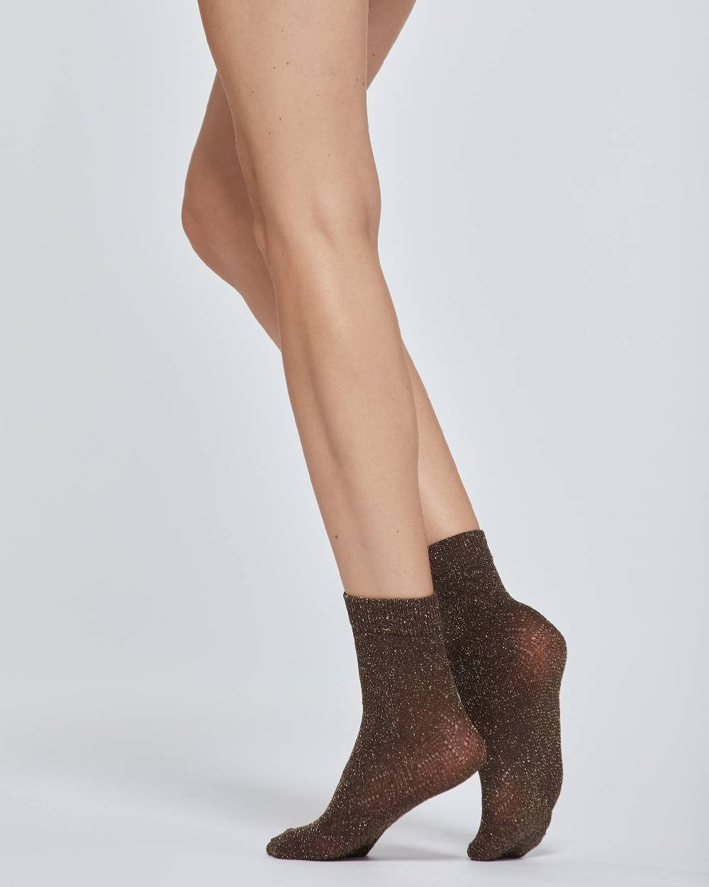 Pompea CALZINO CHANTAL TRAFORATO CON LAME'