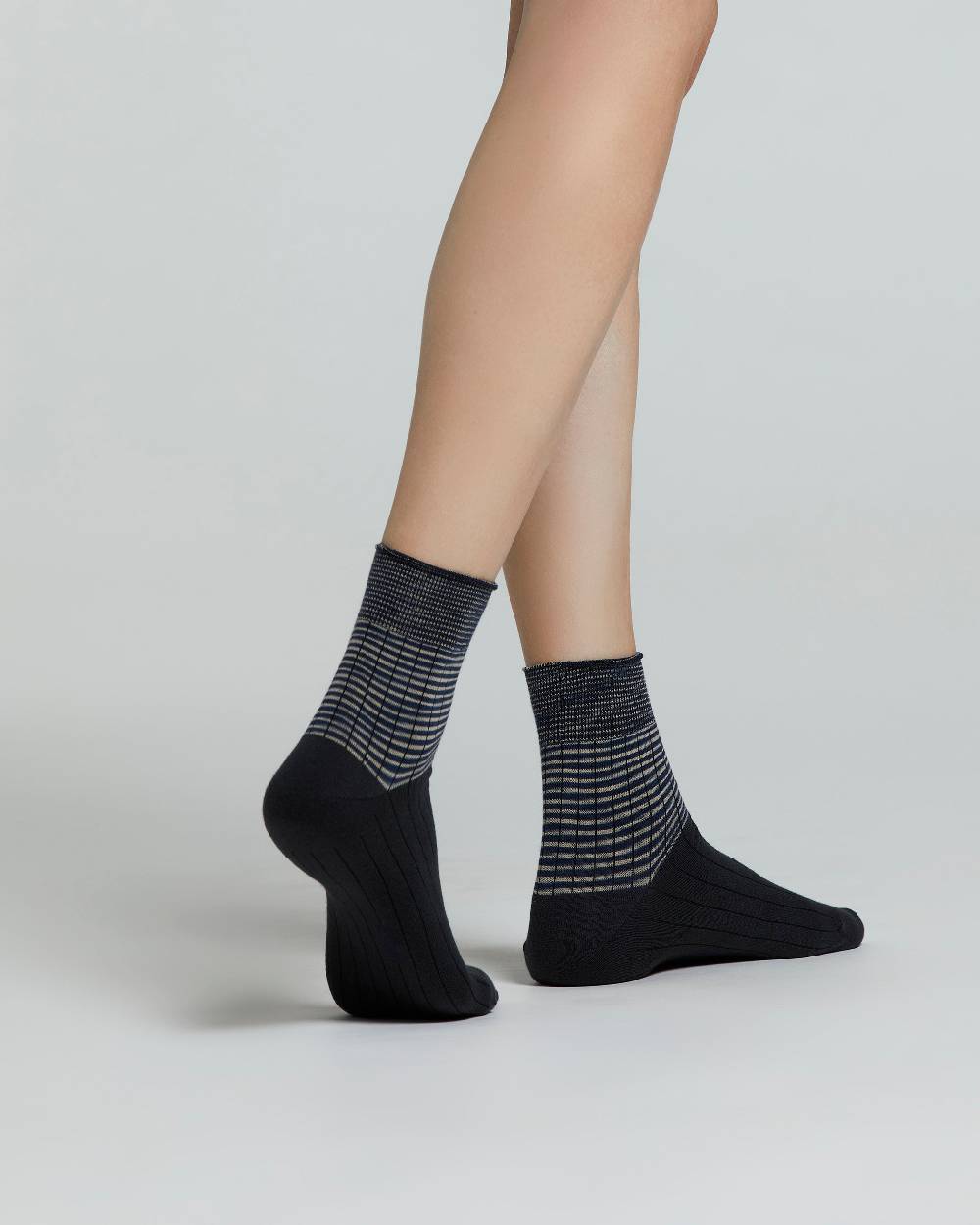 Pompea CALZINO COTONE MUGHETTO MULTICOLOR