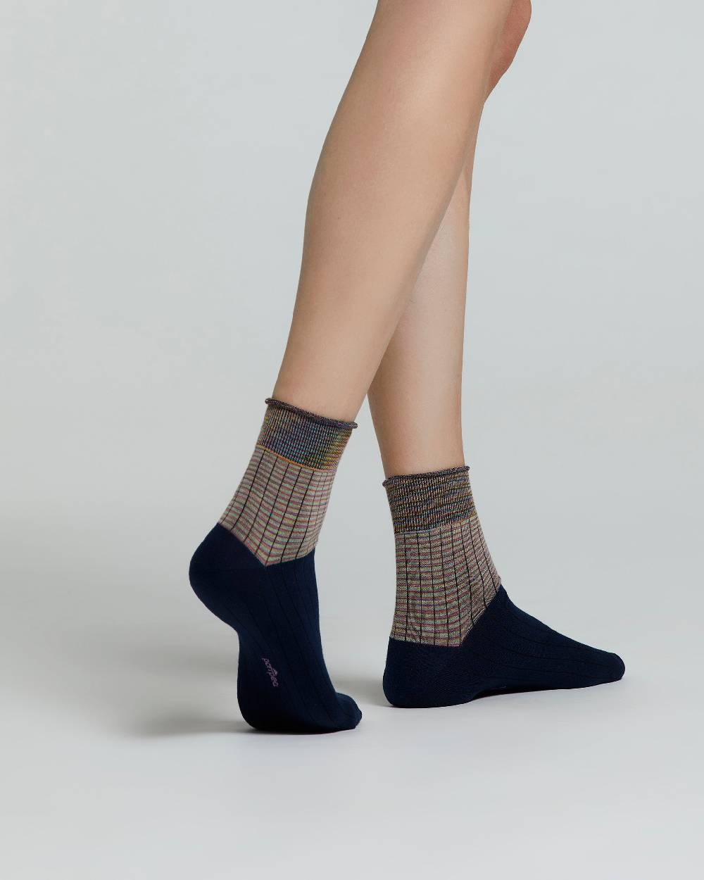 Pompea CALZINO COTONE MUGHETTO MULTICOLOR