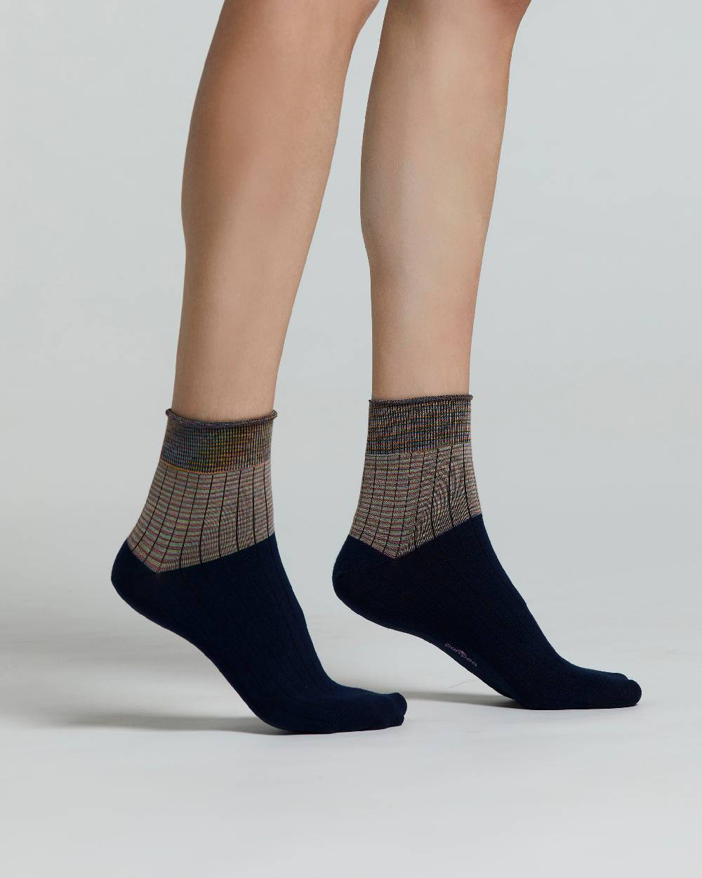 Pompea CALZINO COTONE MUGHETTO MULTICOLOR