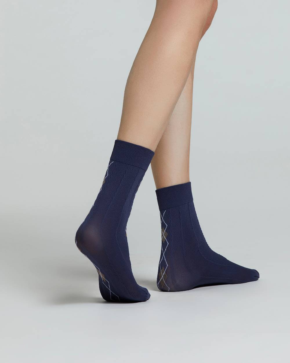 Pompea CALZINO JARED MOTIVO ROMBI