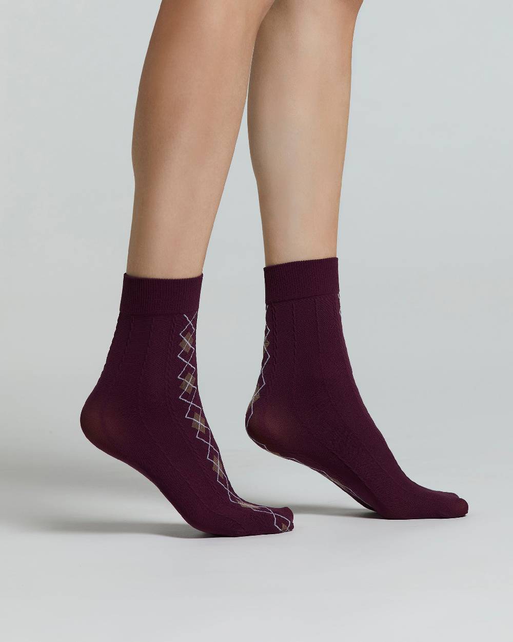 Pompea CALZINO JARED MOTIVO ROMBI