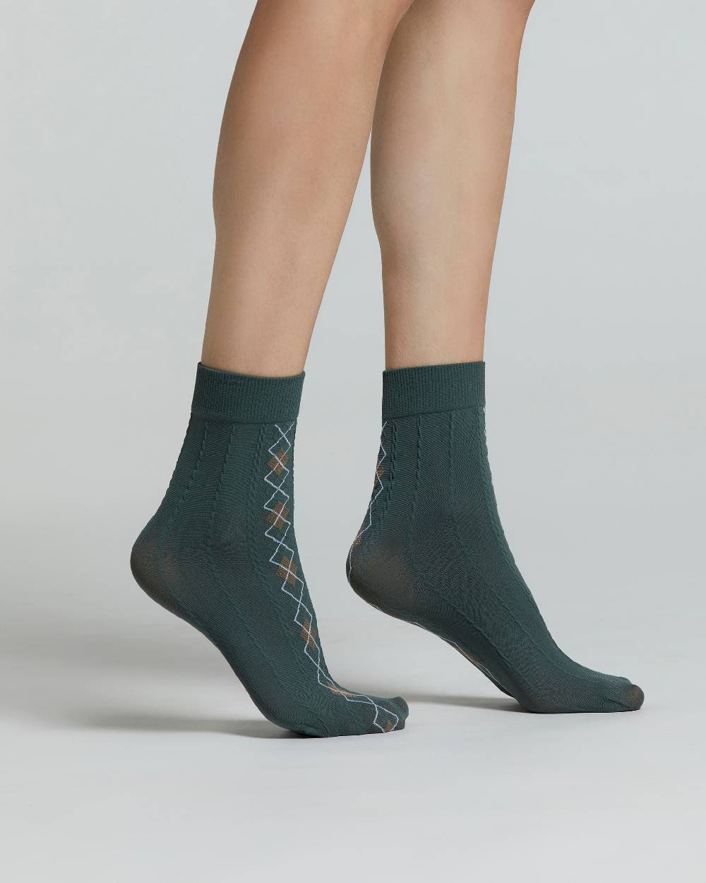 Pompea CALZINO JARED MOTIVO ROMBI