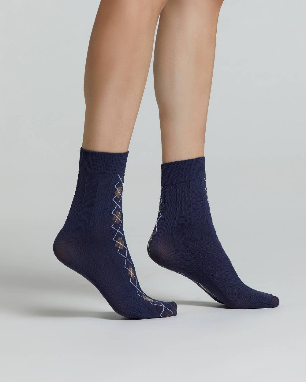 Pompea CALZINO JARED MOTIVO ROMBI