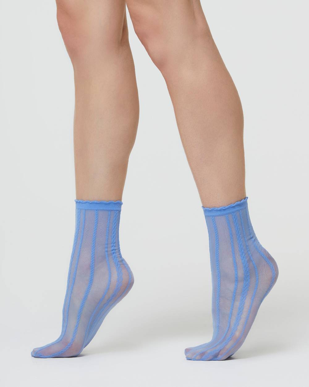 Pompea CALZINO VELATO SUSAN CON EFFETTO TRICOT