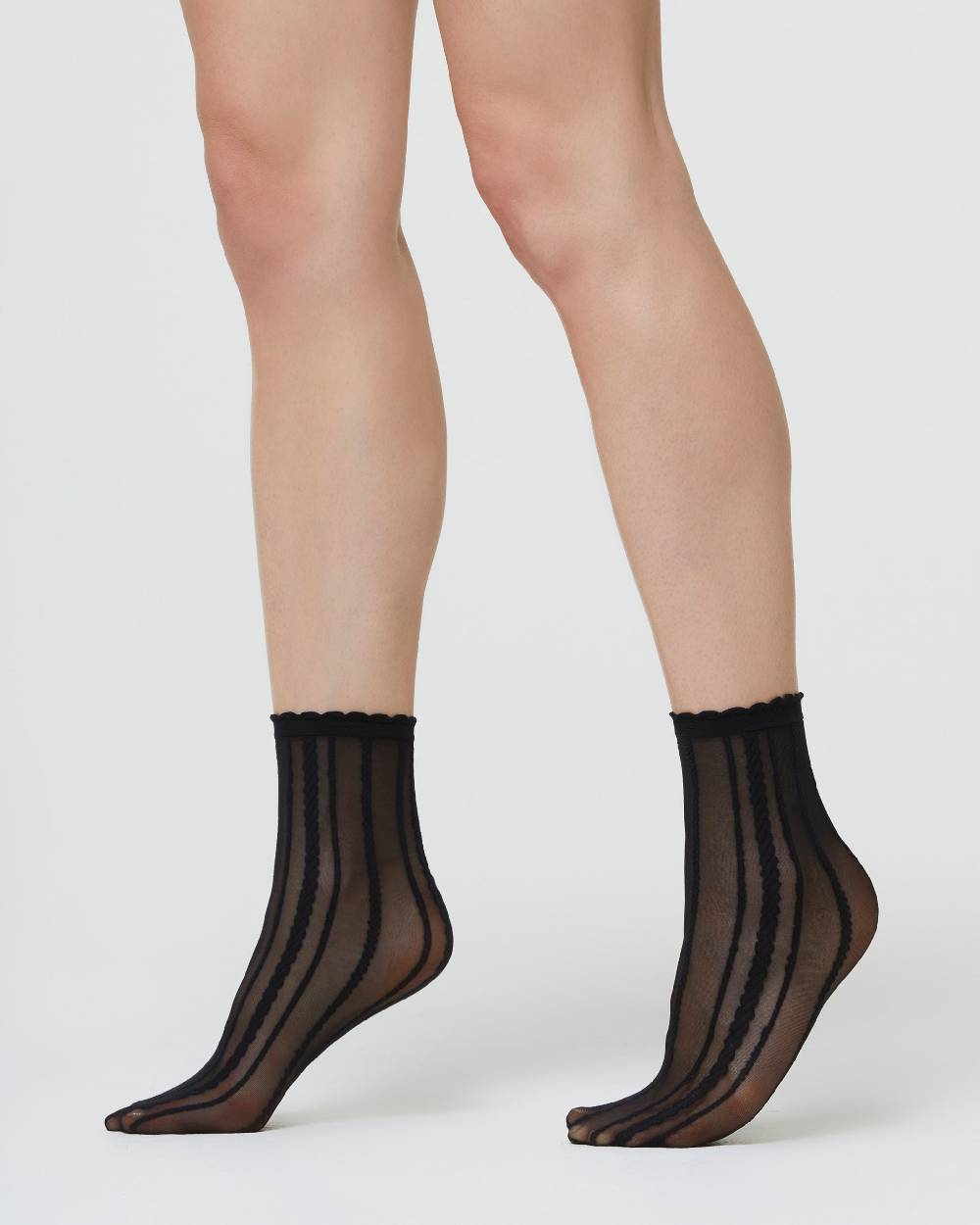 Pompea CALZINO VELATO SUSAN CON EFFETTO TRICOT