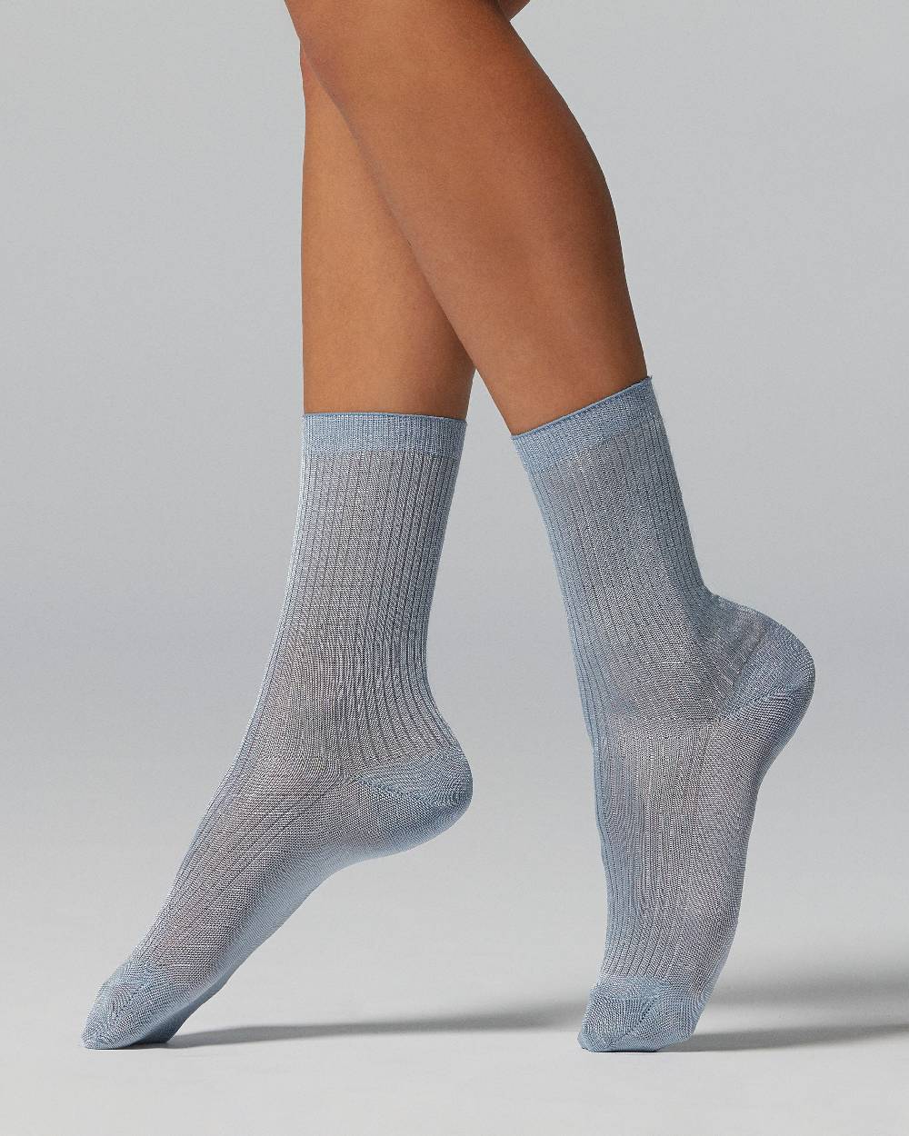 Pompea Calzino Victoria viscosa a coste