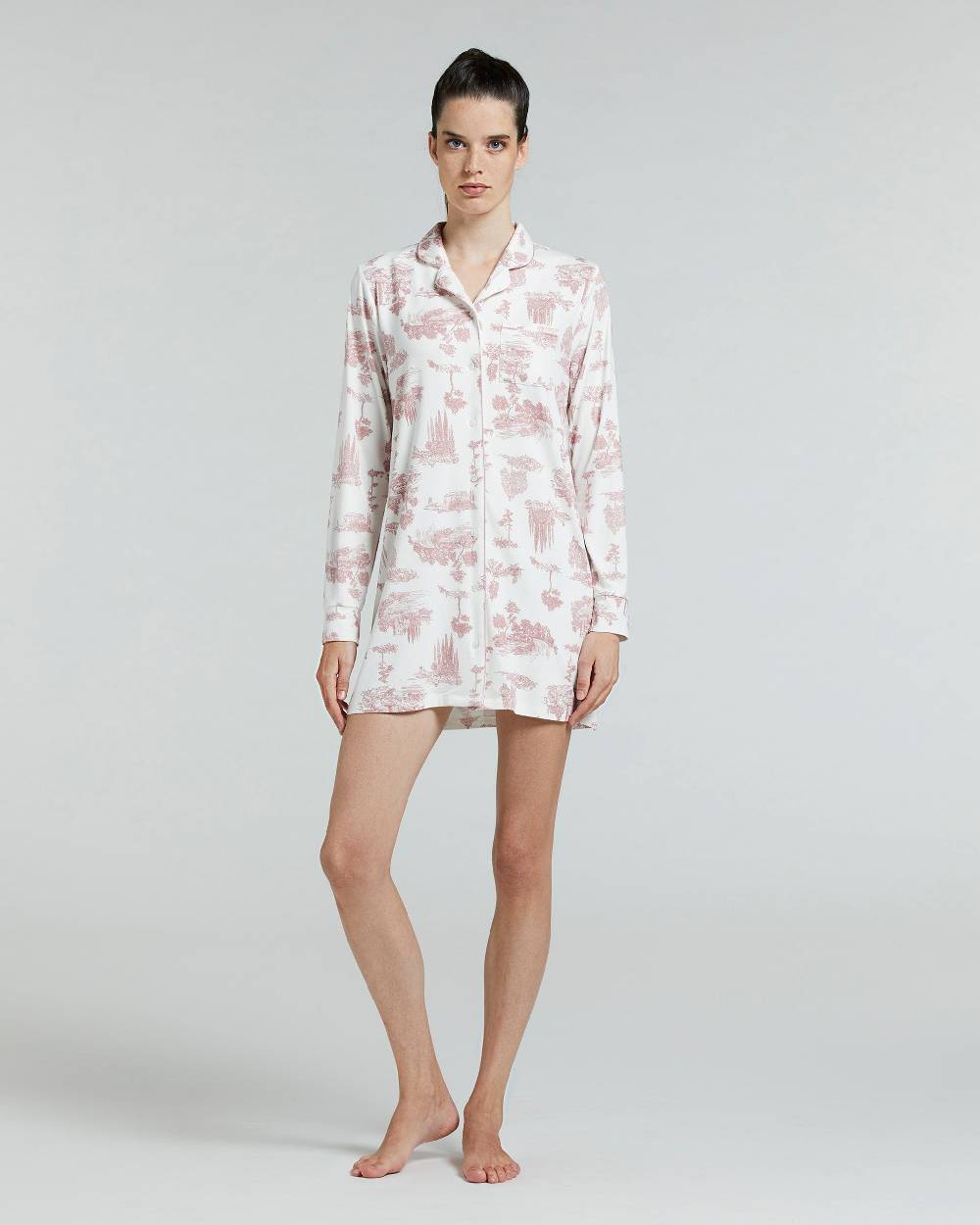 Pompea CAMICIA DA NOTTE VISCOSA MINTAKA