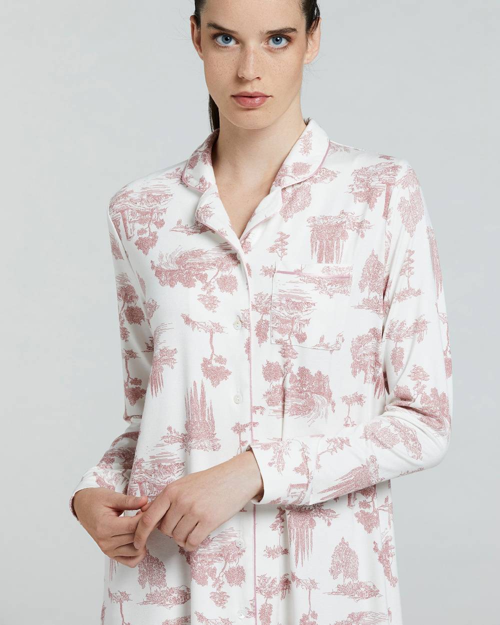 Pompea CAMICIA DA NOTTE VISCOSA MINTAKA