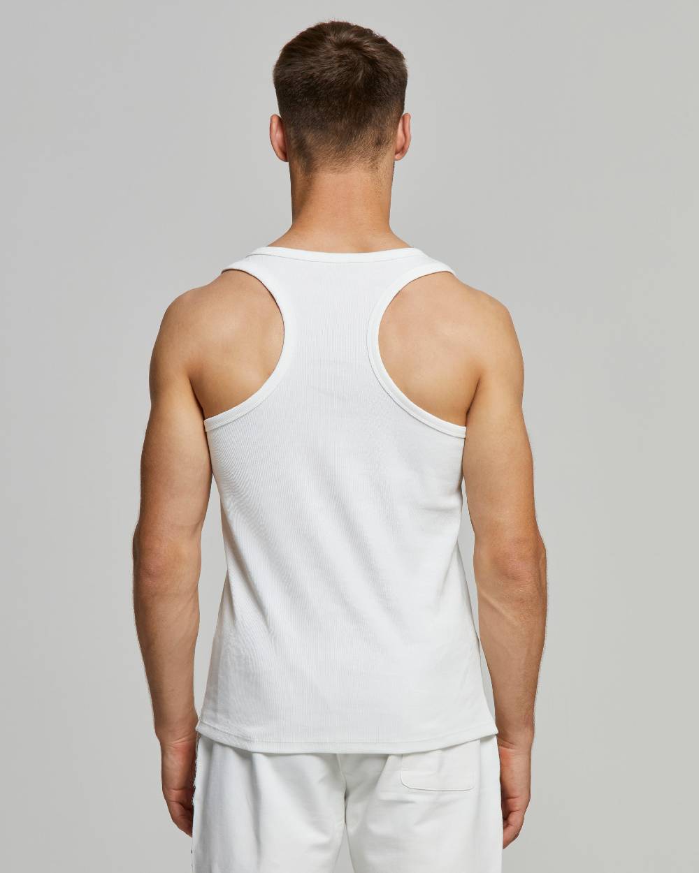 Pompea Canotta Uomo No Stress Slim Fit Cotone