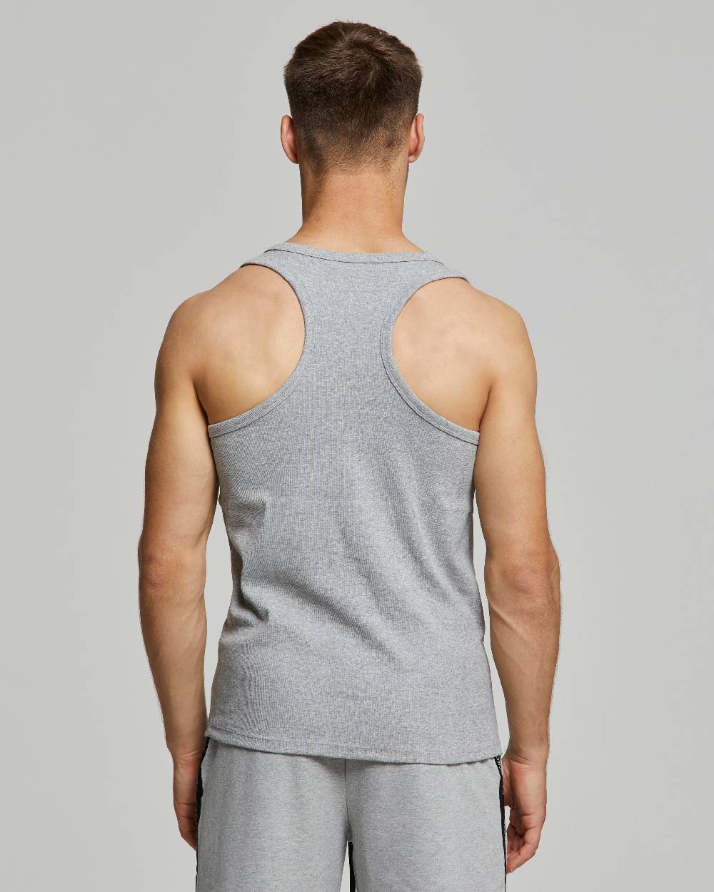 Pompea Canotta Uomo No Stress Slim Fit Cotone