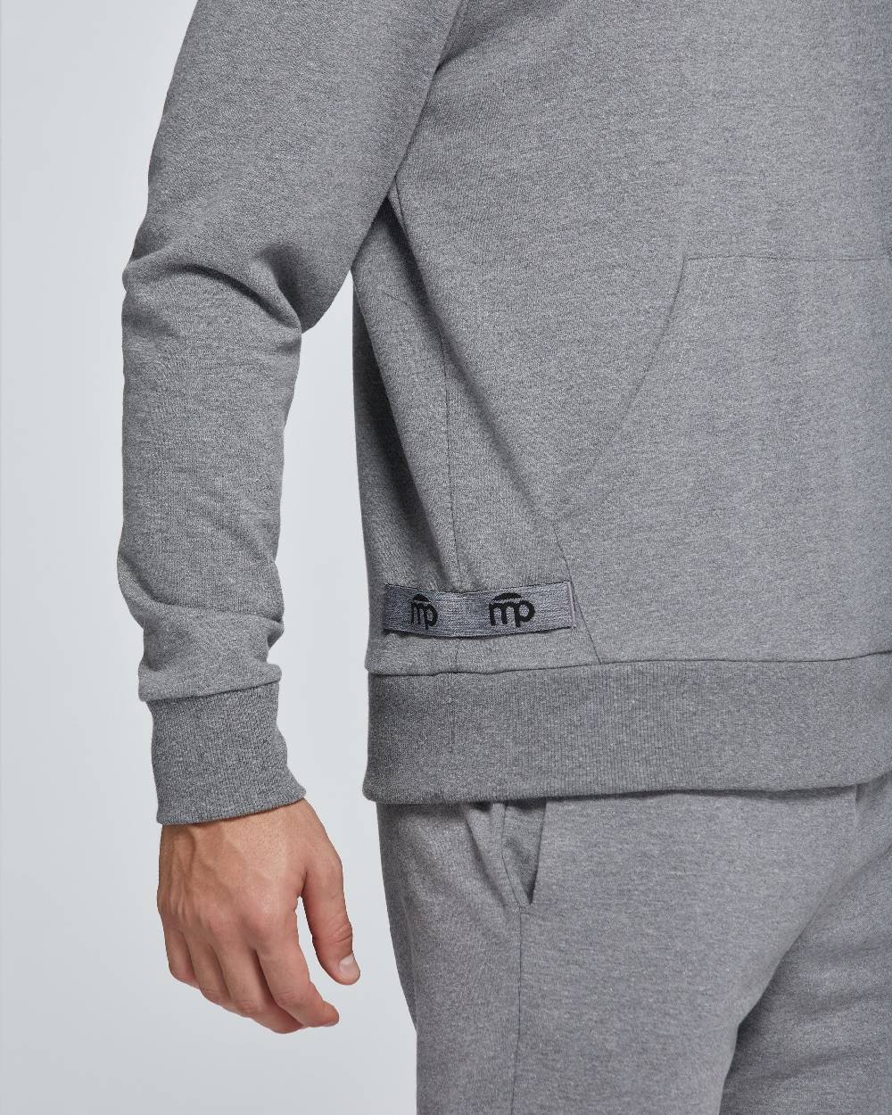 Pompea FELPA CON CAPPUCCIO UOMO COTONE TINTA UNITA