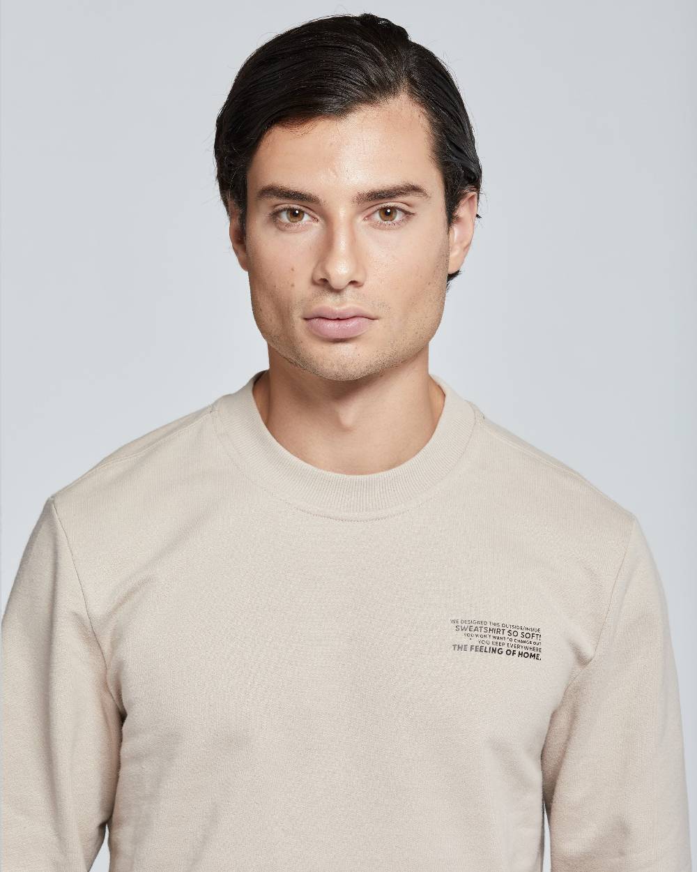 Pompea FELPA UOMO COTONE TINTA UNITA