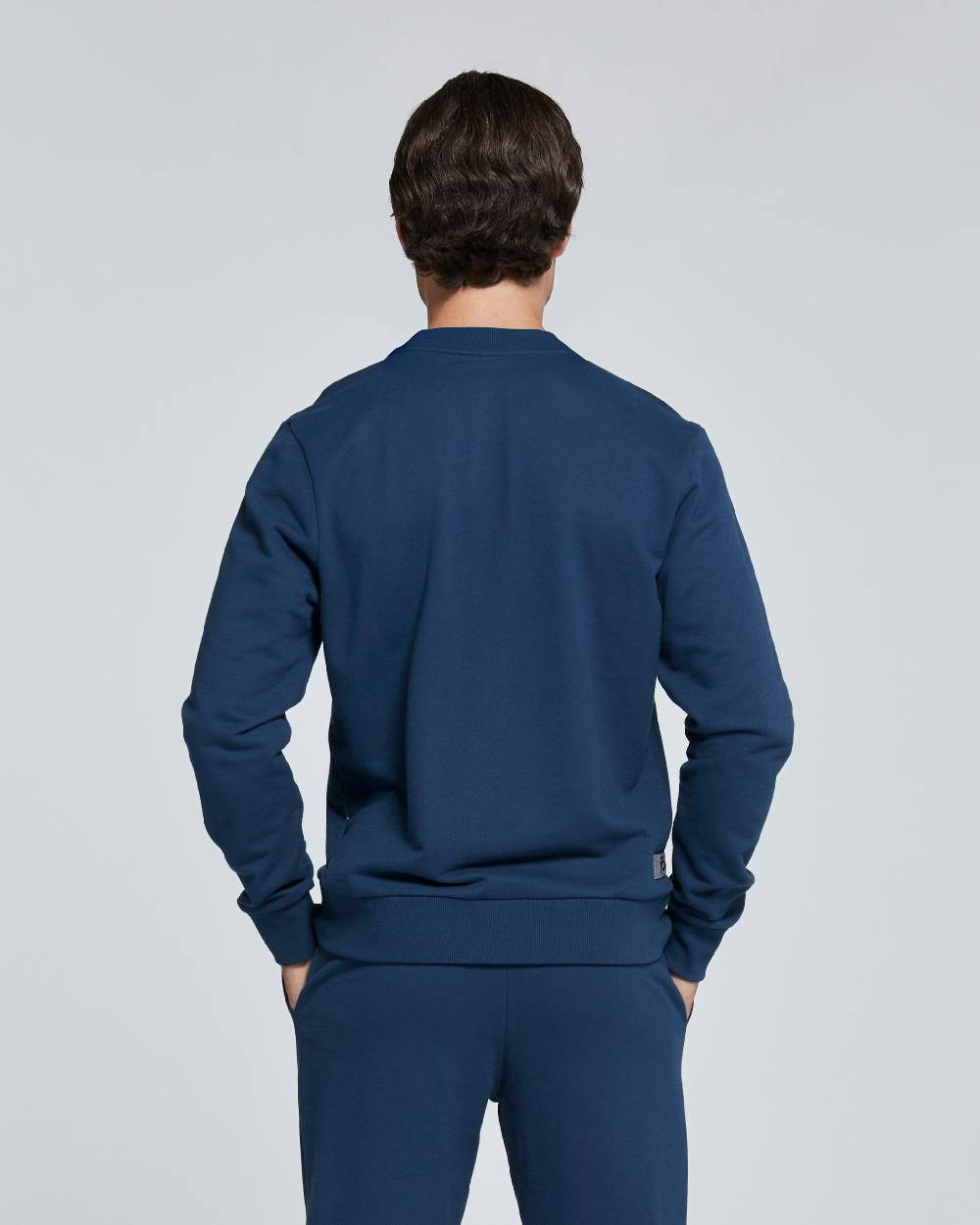 Pompea FELPA UOMO COTONE TINTA UNITA