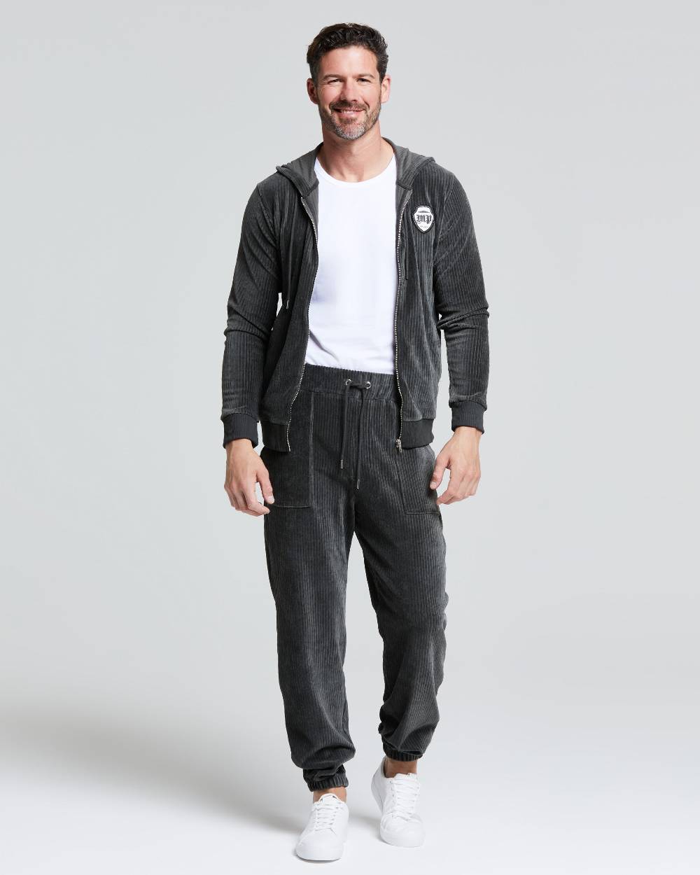 Pompea FELPA VELLUTO COSTE UOMO