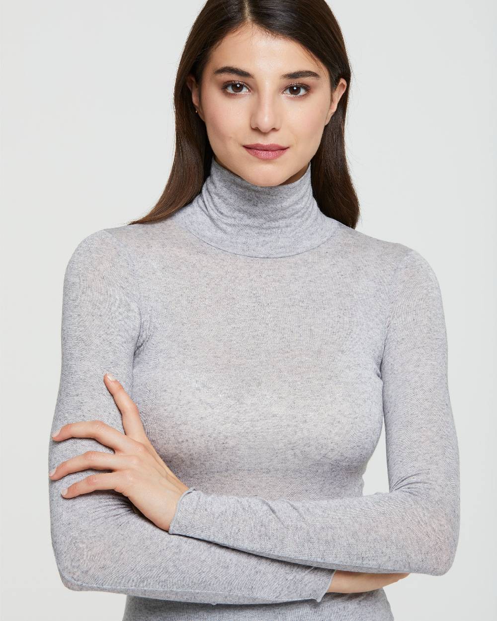 Pompea MAGLIA COLLO ALTO IN MODAL CASHMERE