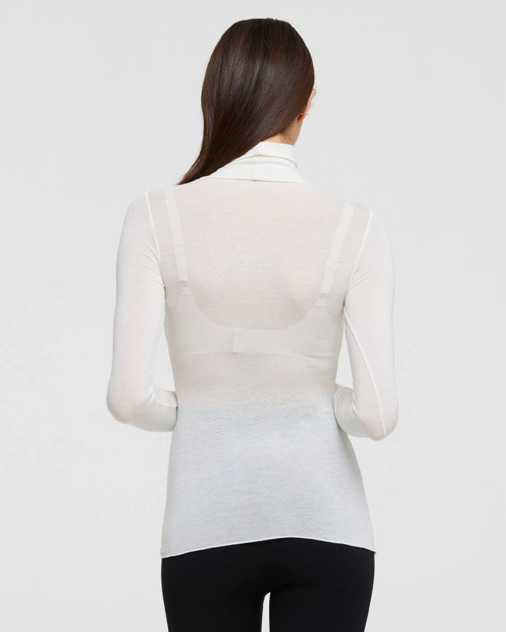 Pompea MAGLIA COLLO ALTO IN MODAL CASHMERE