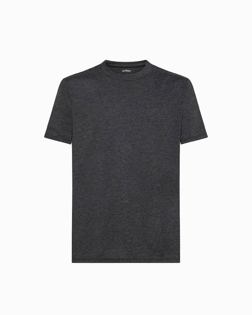 Pompea MAGLIA GIROCOLLO MANICA CORTA