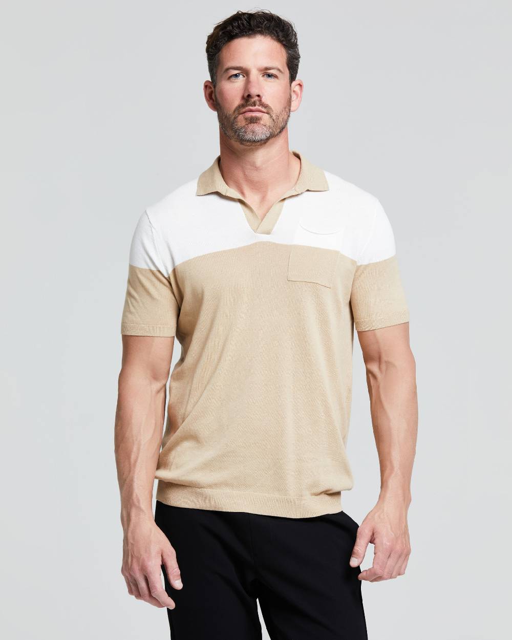 Pompea MAGLIA MIRKO SCOLLO A V MANICA CORTA