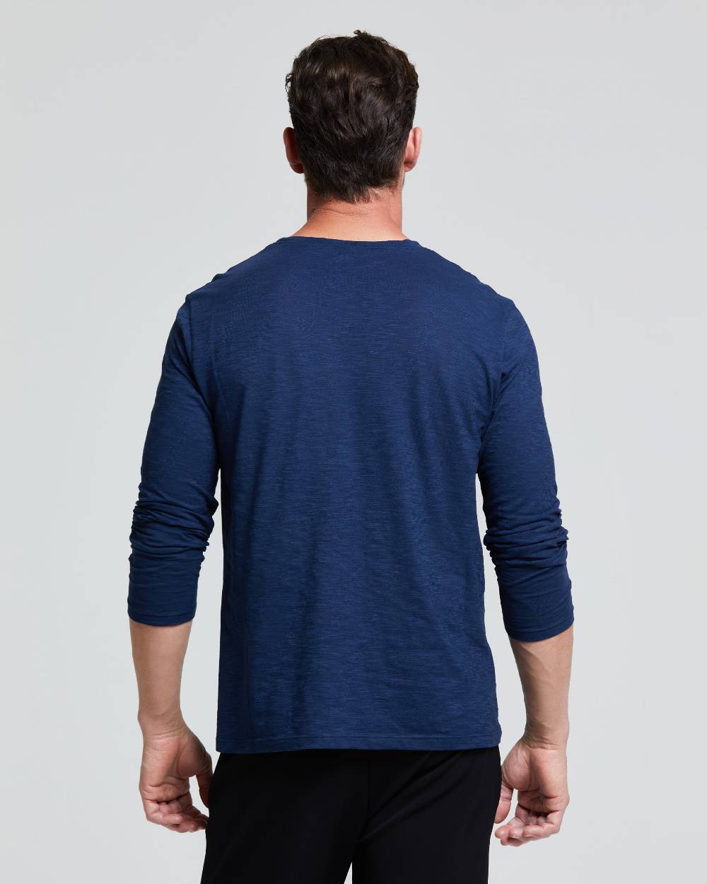 Pompea MAGLIA UOMO MANICA LUNGA COTONE FIAMMATO