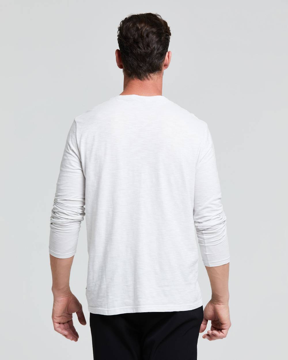 Pompea MAGLIA UOMO MANICA LUNGA COTONE FIAMMATO