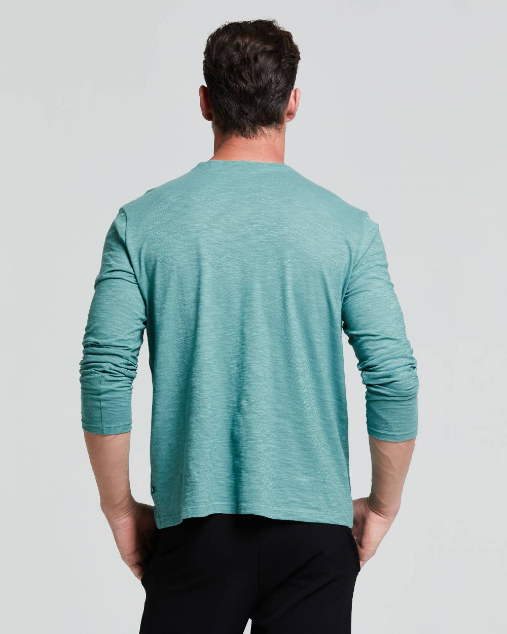 Pompea MAGLIA UOMO MANICA LUNGA COTONE FIAMMATO